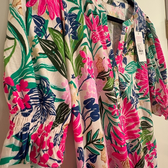 Lilly Pulitzer Multicolor Tropical Print Dress - Picture 5 of 6
